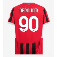 Camiseta AC Milan Tammy Abraham #90 Primera Equipación Replica 2024-25 mangas cortas